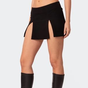 Edikted double split skirt